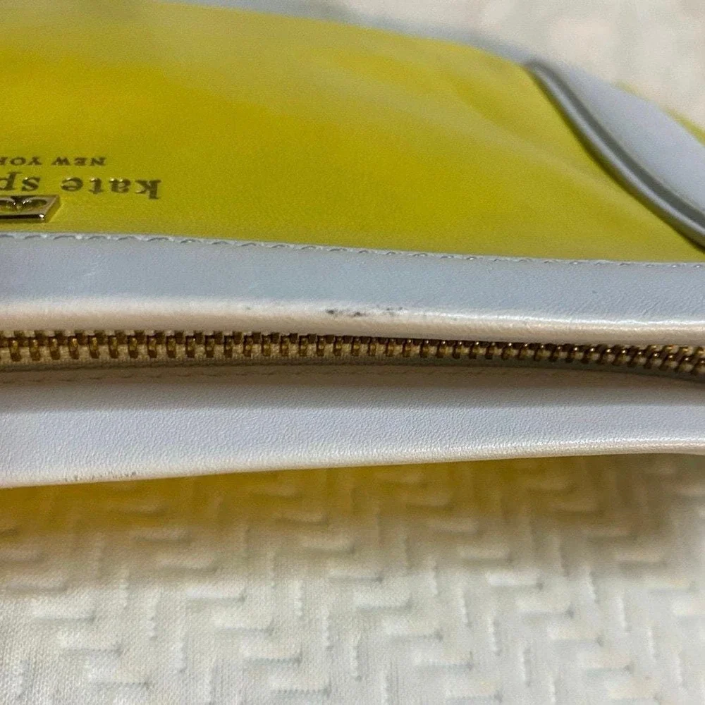 Kate‎ Spade Tria Hudson Street Limonium Clutch